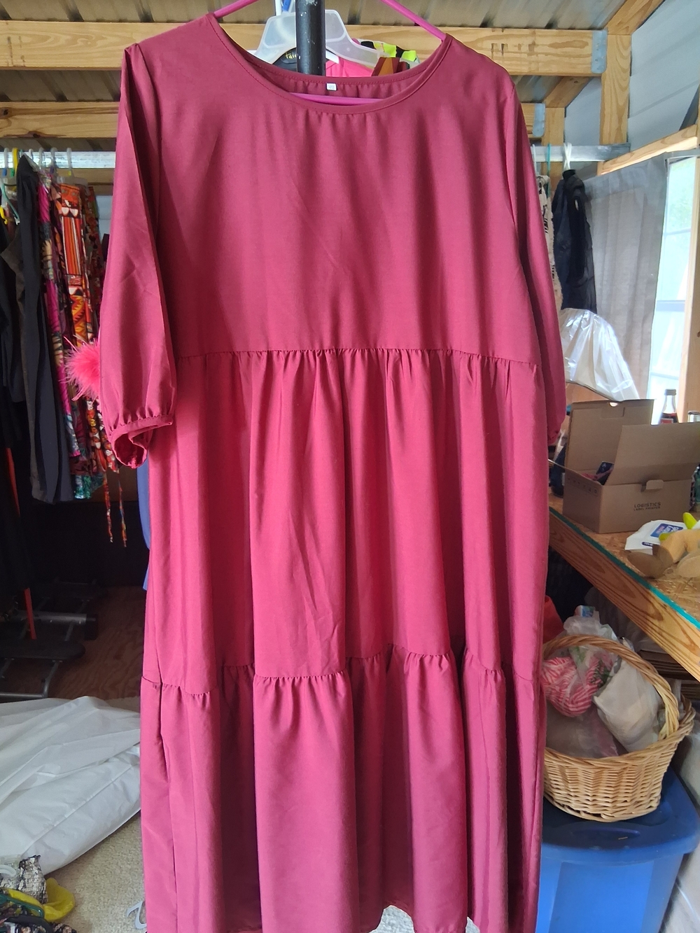 $11EACH Colorful Stripe Sleeveless Ruffle-Hem DRESSES & PANTS - Multi - Picture 2 of 16